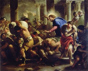 Christ Driving the Merchants from the Temple